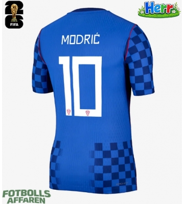 Kroatien Luka Modric #10 Bortatröja VM 2026 Kortärmad